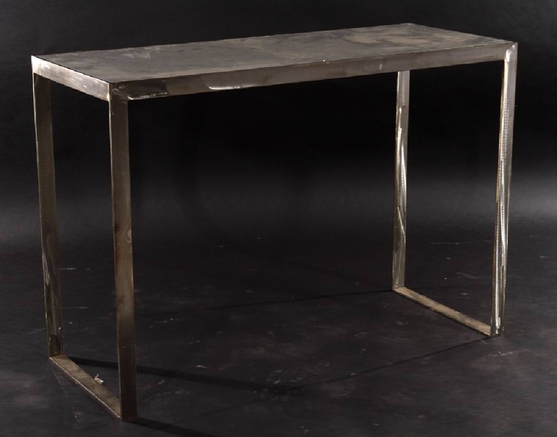 Marble and Steel Table