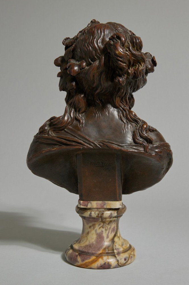 Bust of a Nymph by Joseph Charles Marin