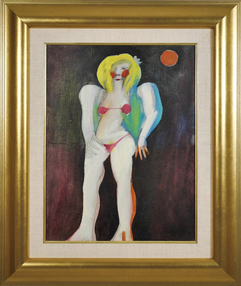 Self Portrait, 1974 - SOLD by Mary Spain