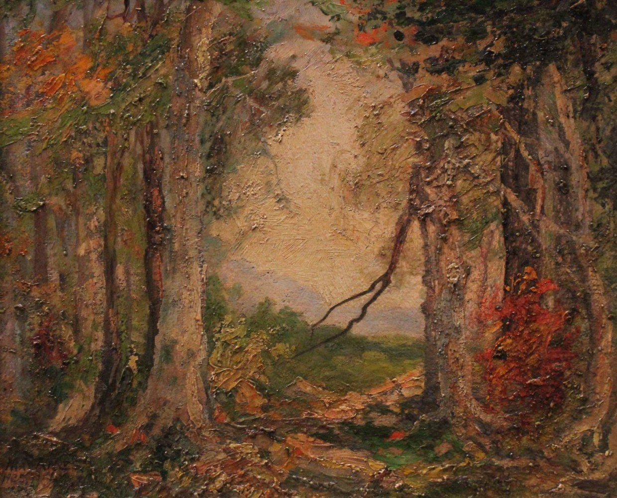 Forest in Autumn by May Lydia Ames