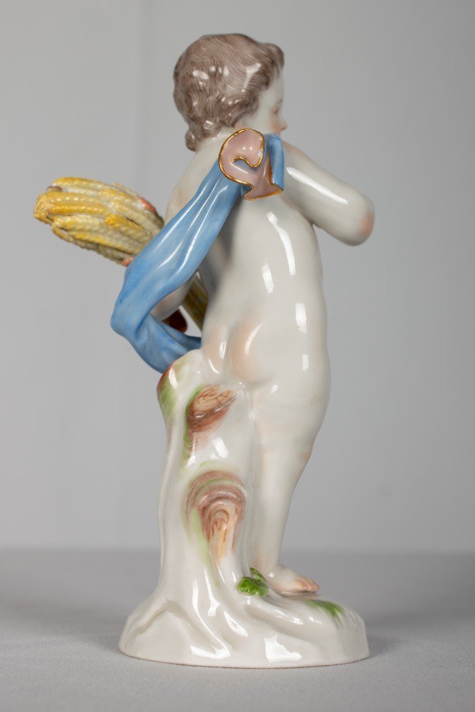Meissen Porcelain, Four Seasons Cherub Figures