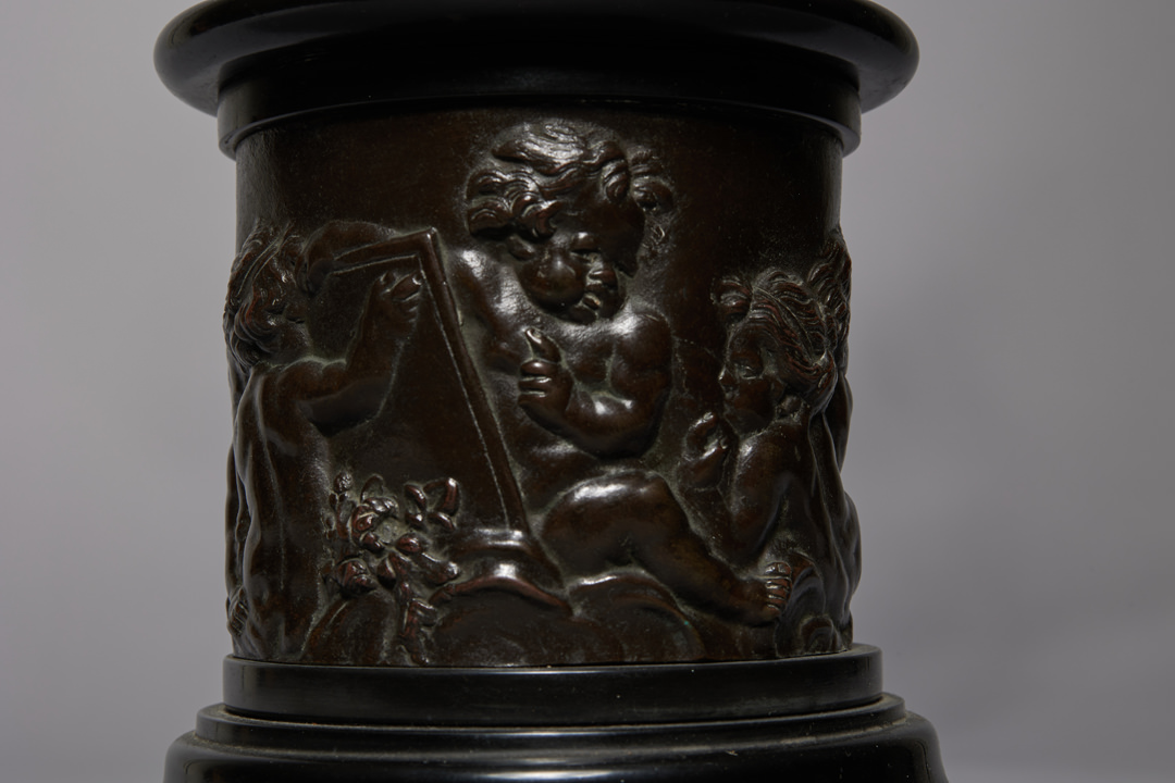 Mercury Standing on the Breath of Zeus by 19th Century Italian School
