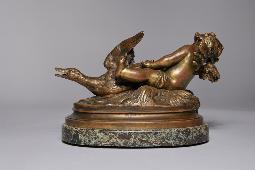 Swan Baby by Auguste Moreau