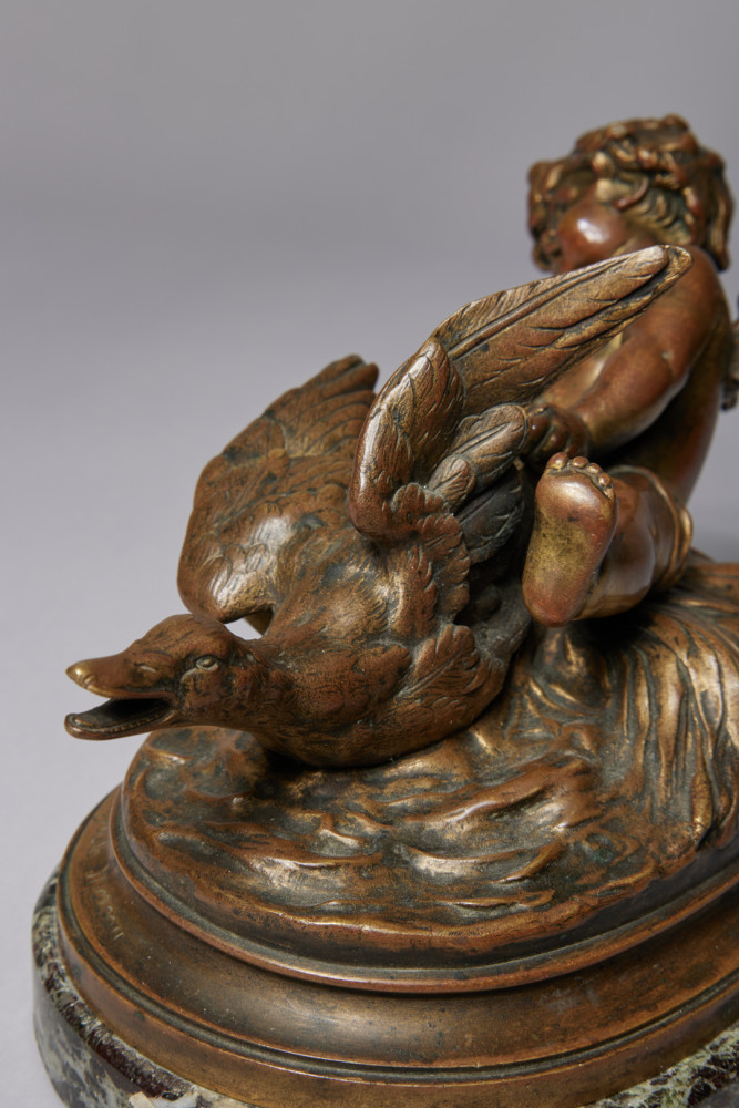 Swan Baby by Auguste Moreau