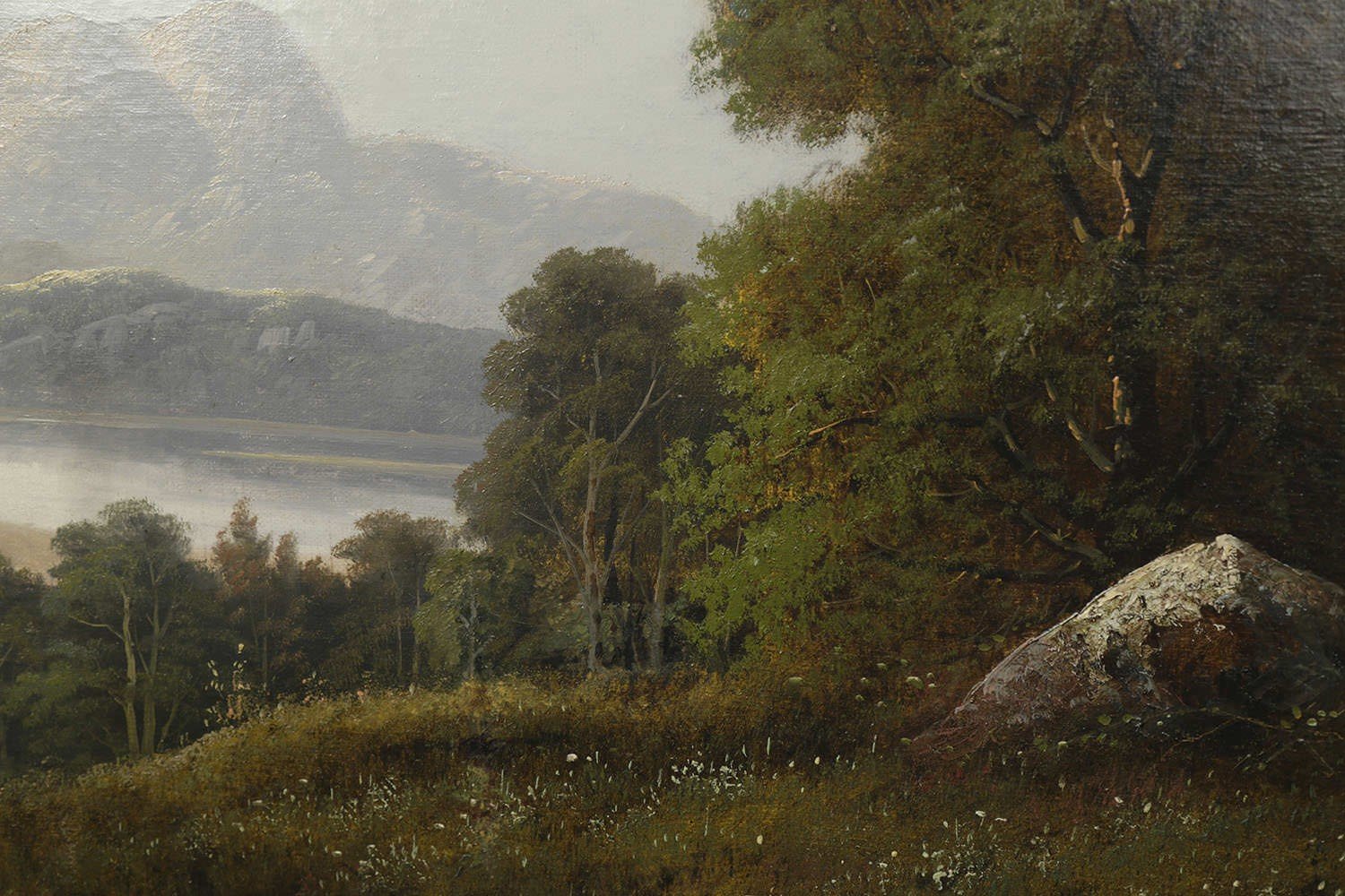 River Valley Landscape by 19th Century American School