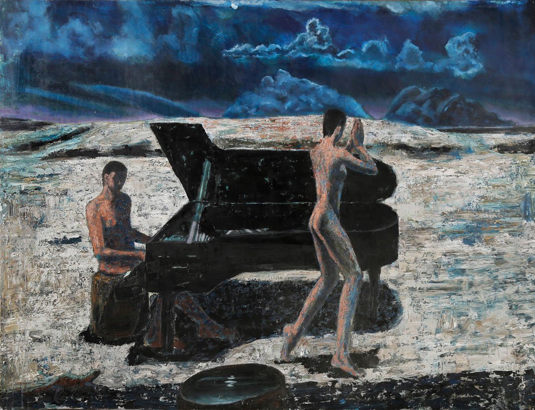 Dancing on the Moon (Night) by Ken Nevadomi