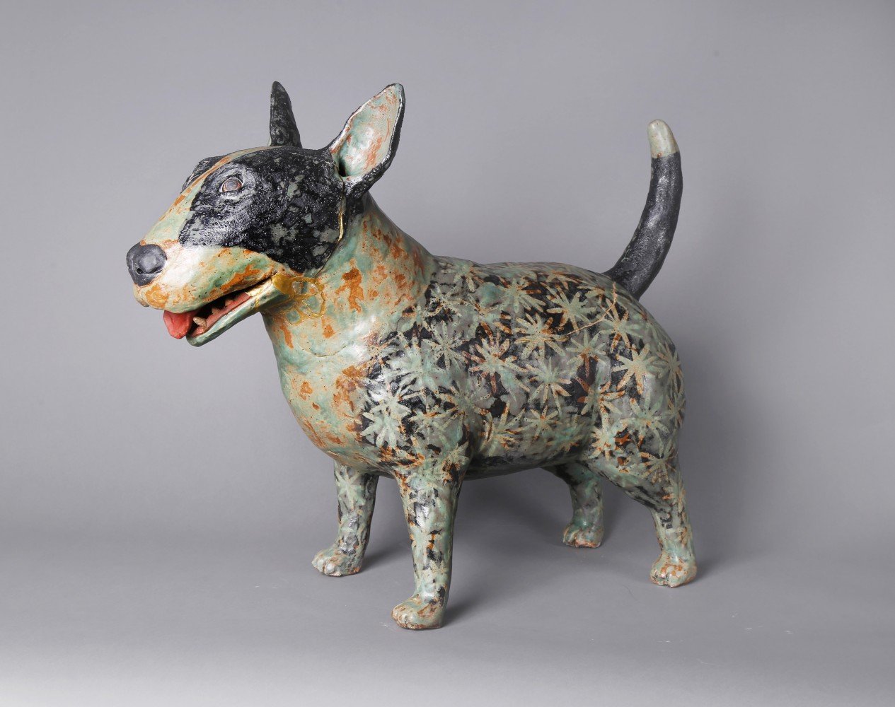 Turquoise Dog by Kristen Newell
