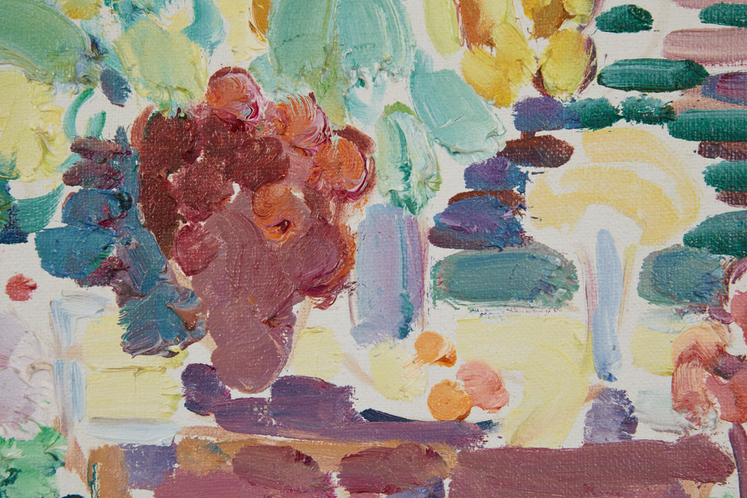 Garden Scene by Joseph Benjamin O’Sickey