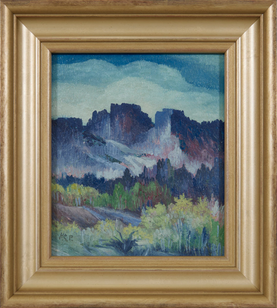 Western Landscape by Harvey Gregory Prusheck