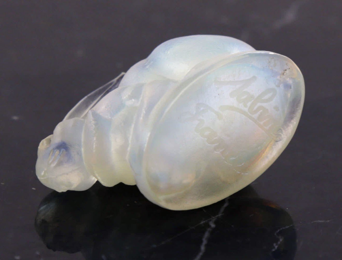 Sabino Opalescent Glass Rabbit by 20th Century French School