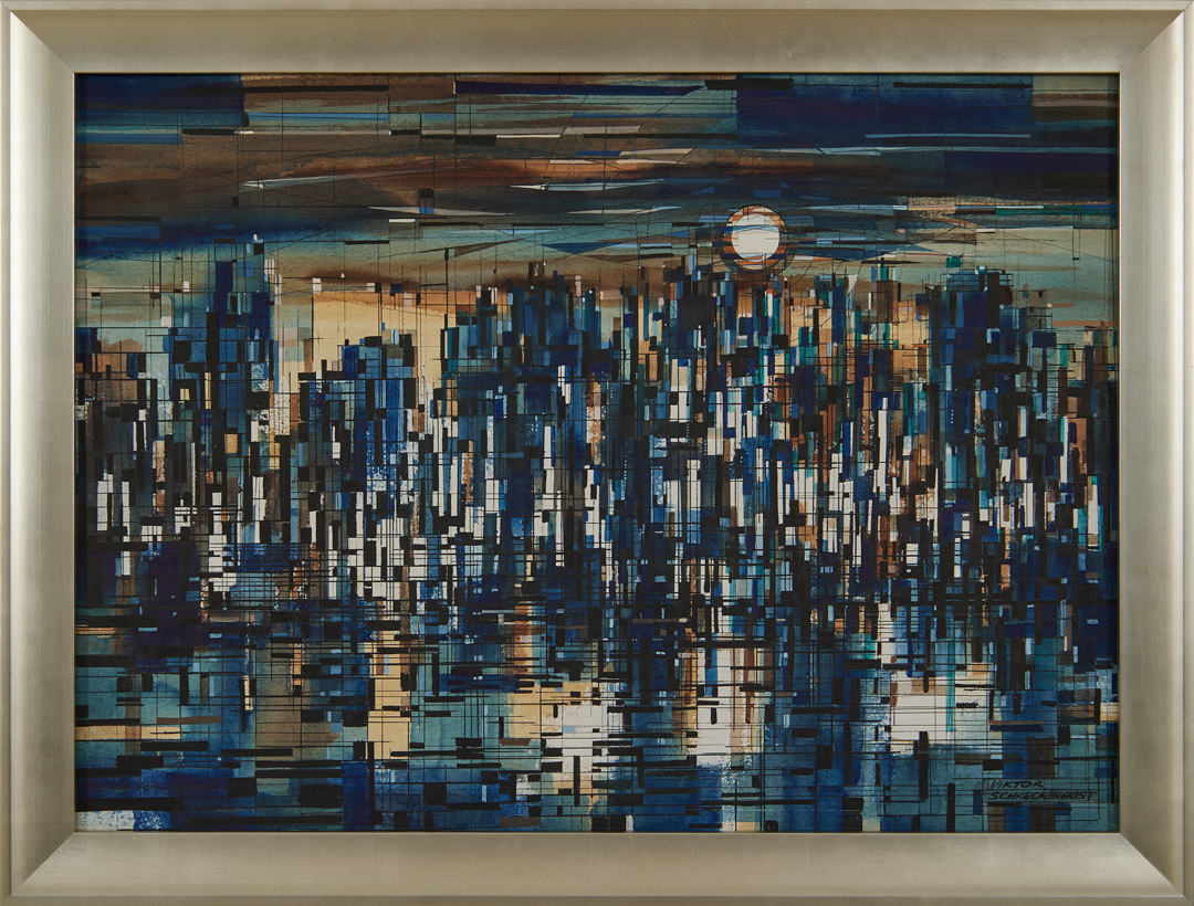 Cityscape by Viktor Schreckengost