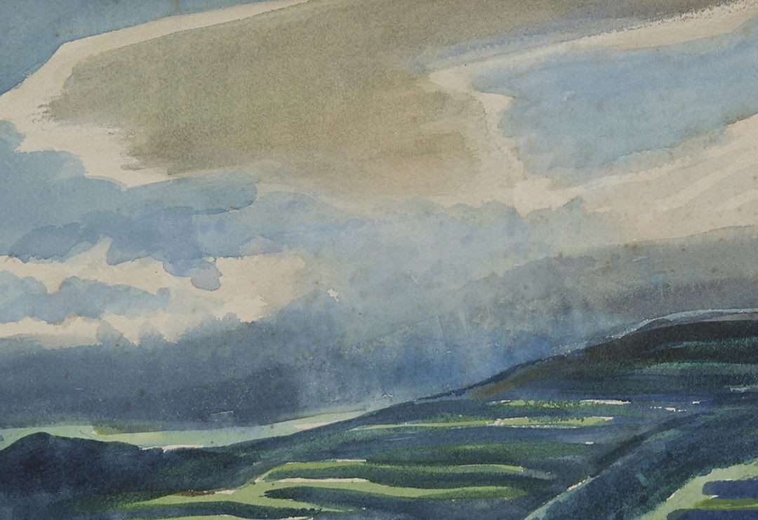 Terraced Sicily by Glenn Moore Shaw