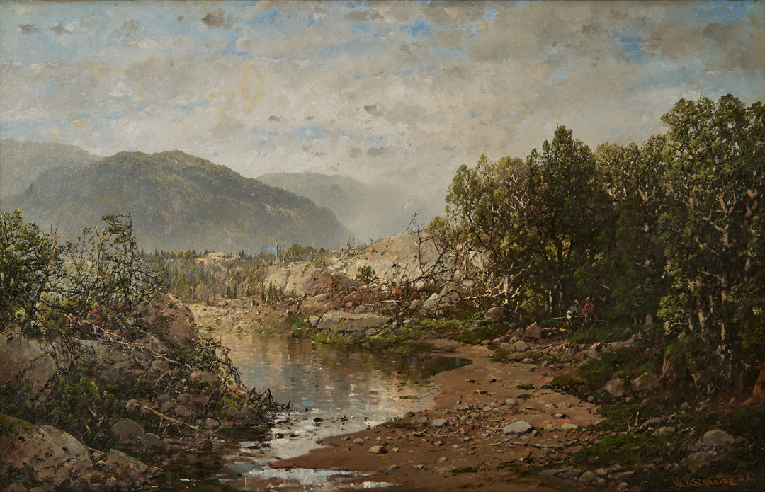 Connor's Brook, Maine by William L. Sonntag