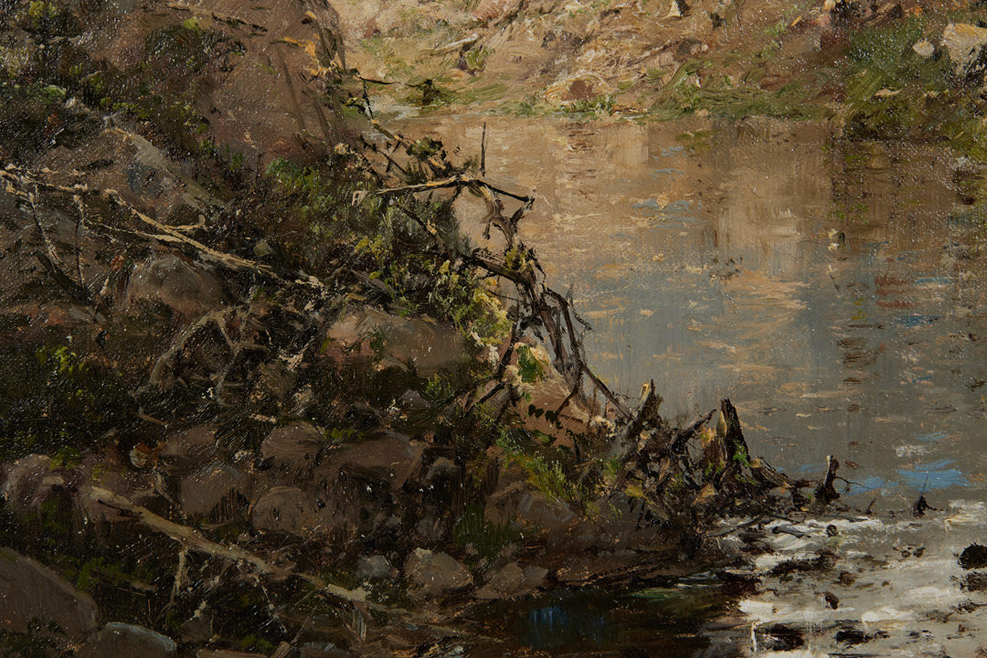 Connor's Brook, Maine by William L. Sonntag