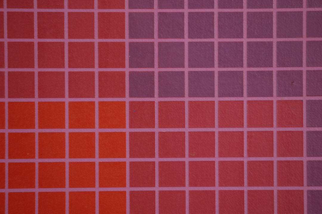 Quadrille - Red by Julian Stanczak