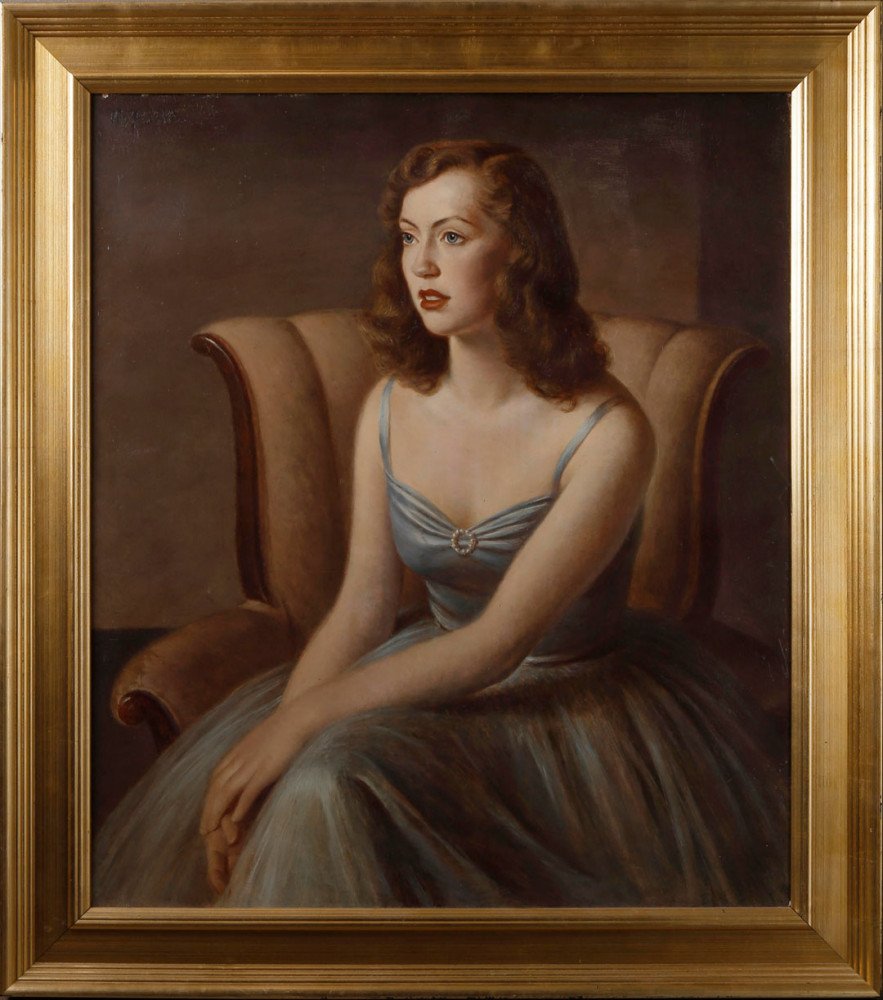 Portrait of Barbara Griffen by Rolf Stoll