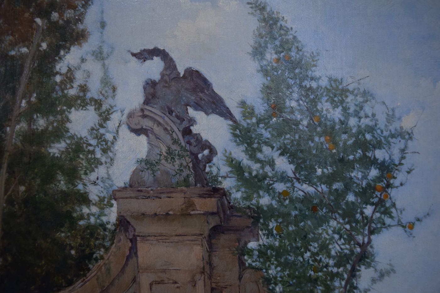 At the Villa Borghese by Lorenzo Valles