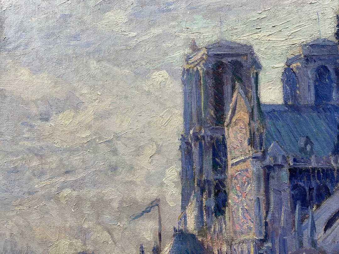 Cathédrale Notre-Dame de Paris by Abel G. Warshawsky