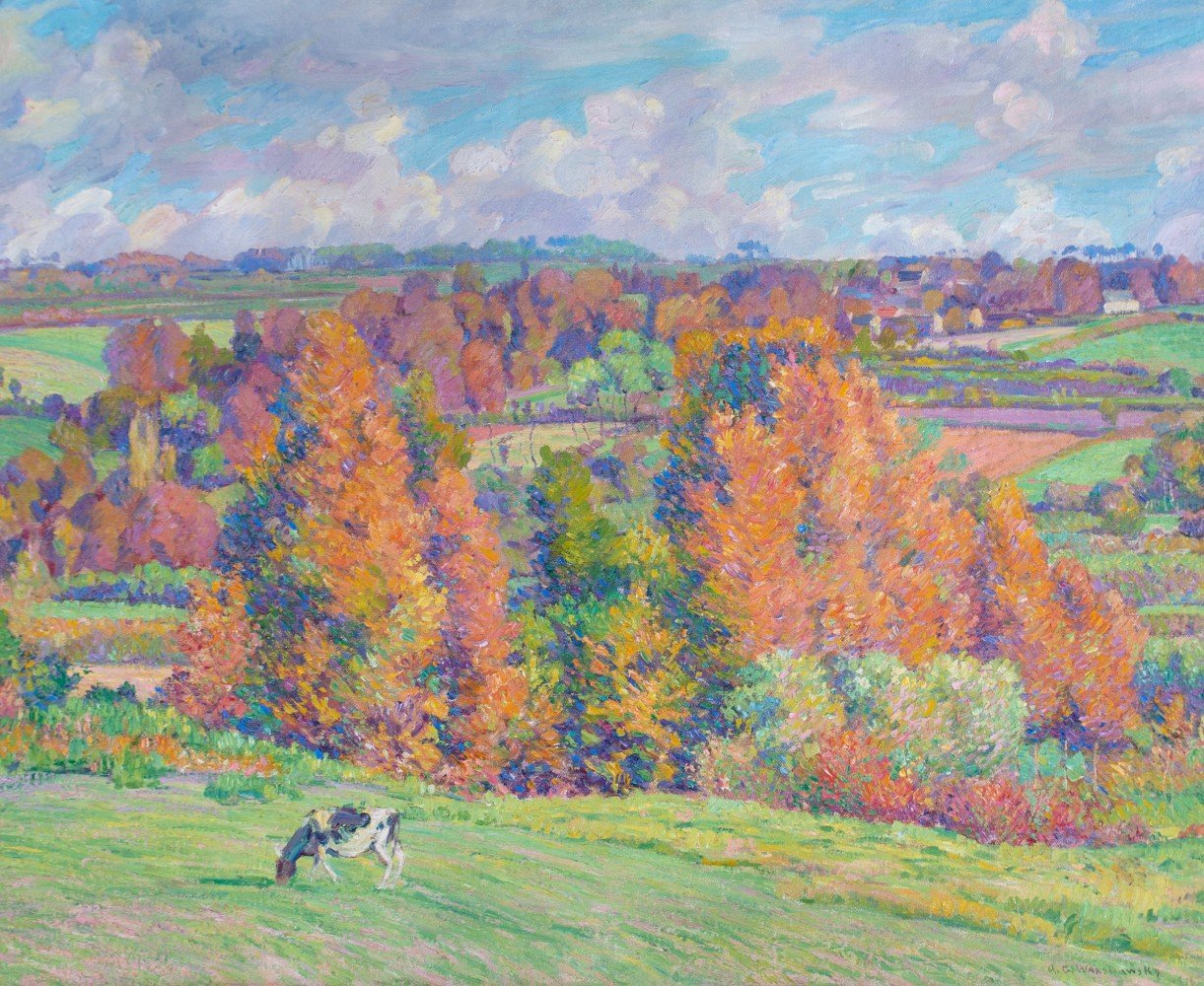 Hillside Landscape by Abel G. Warshawsky