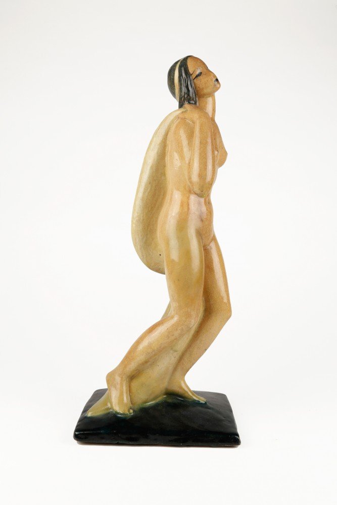 Ceramic Sculpture of a Woman by Waylande Gregory