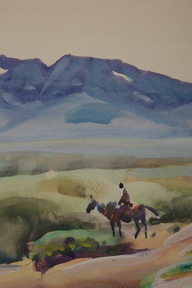 Covered Wagon, The Pioneers, Utah by Frank Nelson Wilcox