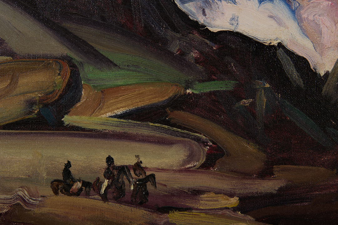 Western Landscape by Frank Nelson Wilcox