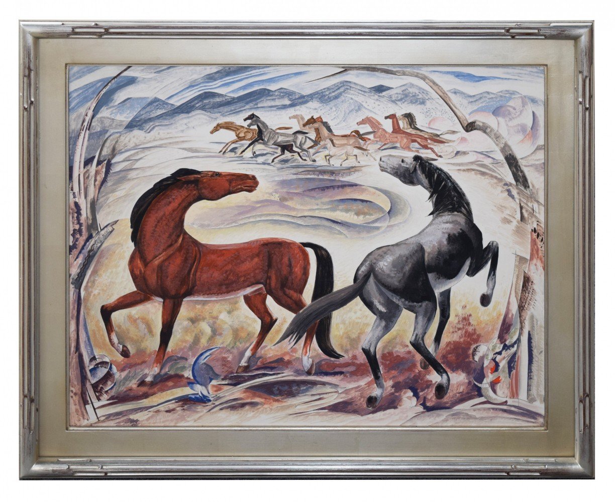 Wild Horses by William C. Grauer