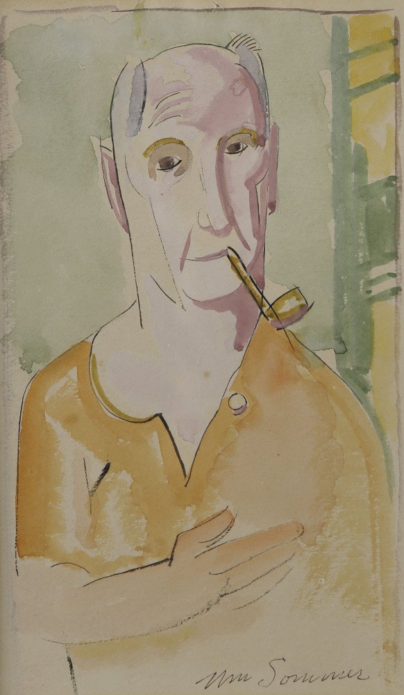 Self-Portrait by William Sommer