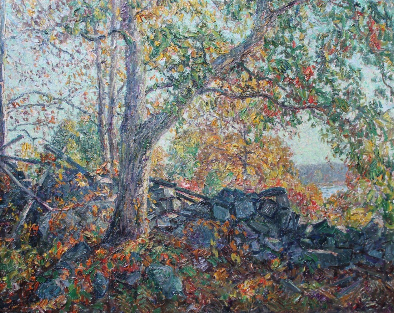 Autumn Landscape by Wilson Henry Irvine