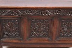 17th Century English Carved Oak Coffer by 17th Century British School