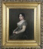 After Francisco Goya-Portrait of a Lady with a Fan by After Francisco Goya