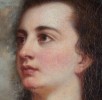 J. B. Henderson, 19th Century British School - Female Portrait, Divine Gaze 