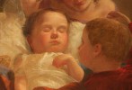C.T. Weber (American 19th c.) The Sleeping Baby