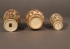 Five Satsuma Vases