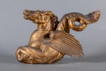 Pair of Carved Gilt 18th/19th Century Italian Hippocampi
