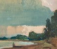 Approaching Storm at Lake Erie by Frank Nelson Wilcox