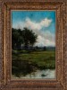 Landscape Oil on Canvas Painting: 