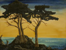 Monterey Pines by Ferdinand Burgdorff