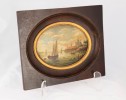 A Pair of Miniature English or Continental Decorative Paintings