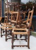 Set of Twelve Baroque Style Walnut Dining chairs