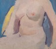 Seated Nude by Henry Hensche