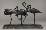 Flamingos by Alexandre Kéléty