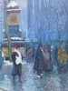 Place de la Bourse  by Abel G. Warshawsky