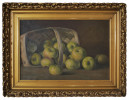 Still Life with Basket of Apples by Adam Lehr
