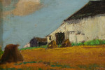 White Barn by George Gustav Adomeit