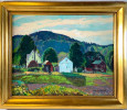 Rural Farm by George Gustav Adomeit