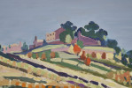Hillside, Provence by Algesa O’Sickey