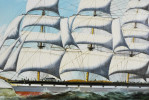 The Clipper Mary Lee in High Seas by 19th Century American School