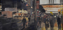 42nd Street at Night by Andrew Lenaghan