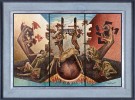 Anti-Fascist Triptych by Clarence Van Duzer